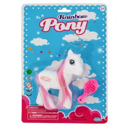 24 Wholesale Rainbow Pony - 2 Piece Set