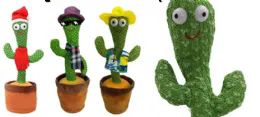 10 Wholesale Dancing Cactus Plush Toy