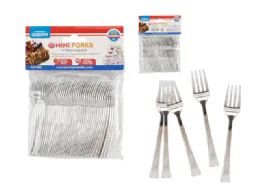 96 Pieces Mini 40pc Forks - Kitchen Cutlery
