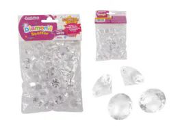 144 Pieces 50-Piece Diamond Scatter - Craft Kits