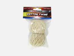 48 Pieces 2pc Cotton Twine 70m - Rope and Twine