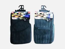 6 Pieces 4pcs Black Pvc Car Mat - Auto Sunshades and Mats