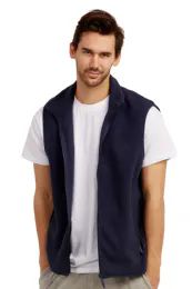 12 Wholesale Et Tu Men's Polar Fleece Vest Size S
