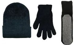 180 Bulk Yacht & Smith Bundle Care Combo Pack, Wholesale Hats Glove, Socks 180pcs Womens