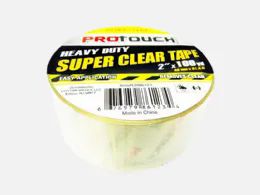 48 Wholesale 2'' X 100 Yd Super Clear Tape