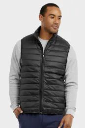12 Wholesale Et|tu Men's Lightweight Puffer Vest Size S