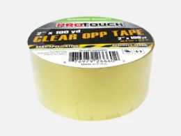 48 Wholesale 2inch X 100 Yd Clear Opp Tape