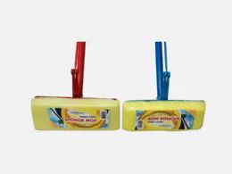 18 Units of Sponge Mop With Handle - Cleaning Supplies