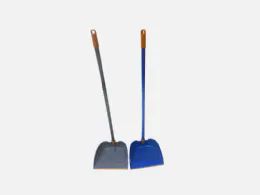 24 Pieces Long Folding Dustpan Blue/ Grey - Dust Pans