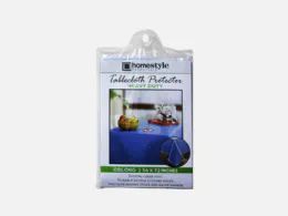 24 of Rect 54x72 Clr Heavy Table Protector
