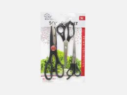 48 Wholesale 3pcs Scissors