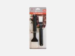 24 Wholesale Tpr Handle 2set Basting Brush