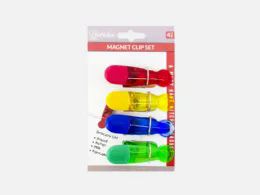 24 Wholesale 4 Pcs Magnet Clip Set