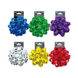 48 Wholesale Gift Bow Asst Colors