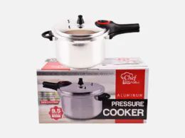 4 Pieces Aluminum Pressure Cooker 9 Liter - Pots & Pans