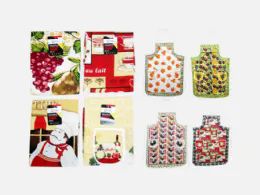 72 Pieces Printed Kitchen Apron - Kitchen Aprons