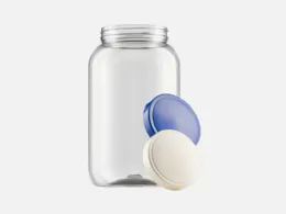 12 Wholesale 2104-3600ml Transparent Plastic Jar