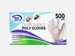 20 Pieces 500-Pcs  Disposable Pe Gloves - Kitchen Gloves