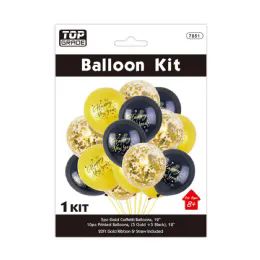 60 Wholesale 15ct Balloon Set