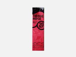 6 Pieces 20 Count 20x20 Tissue Wrap Red - Tissue Paper