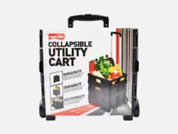 6 Bulk Medium Size Collapsible Utility Cart