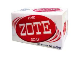25 Pieces 14.11 Ounce Zote Laundry Soap Pink - Laundry Detergent