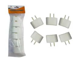 48 of Adapter 6pc 3leg To 2leg White Only