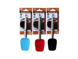24 Wholesale Silicone Spatula With Stainless Steel Handle