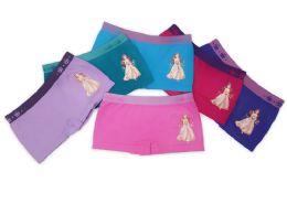 36 Wholesale Girl's Seamless Boxers Size S