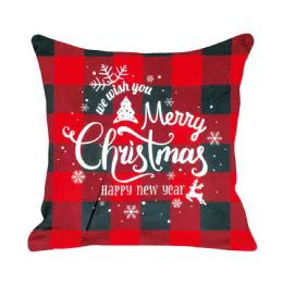 24 Pieces Xmas Pillow Cover - Christmas Decorations