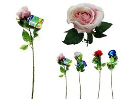 144 Pieces Premium Single Stem Rose Flower - Displays & Fixtures