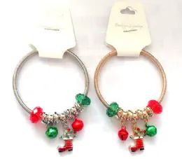 120 Wholesale Christmas Stocking Style Fashion Bracelet Assorted