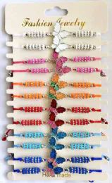 24 Pieces Butterfly Style Fashion Bracelet Assorted - Bracelets