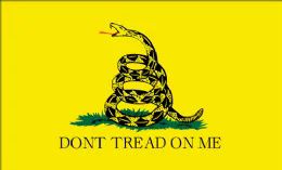 24 Wholesale Gadsden Flag Don't Tread On Me Black Snake