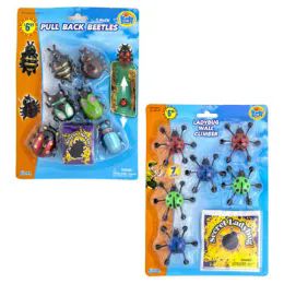 40 Wholesale Wind Up Beetles/lady Bugs On Blister Card - Toy