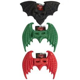 18 Pieces Wings Set Dragon W/mask 3ast Eva 17.5x12 & 17.25x14 Hdr Card - Costumes & Accessories