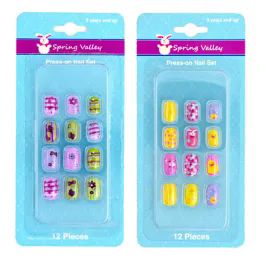 54 Wholesale Easter Press On Nails 12ct