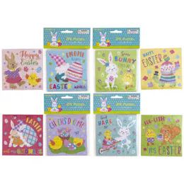 48 Wholesale Puzzle Easter 4x4in 2pk/2ast Per