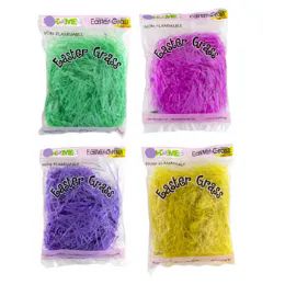 72 Units of Easter Grass Assorted - Easter