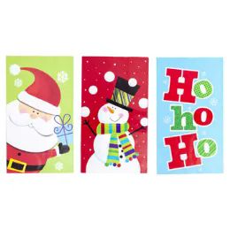 250 Wholesale Christmas Paper Sack Bag Assorted To The Case