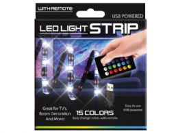 6 Pieces Led Light Strip With Remote - LED Party Supplies