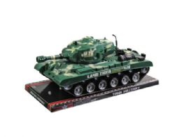 6 Wholesale Toy Friction Military Tank 2 Assorted