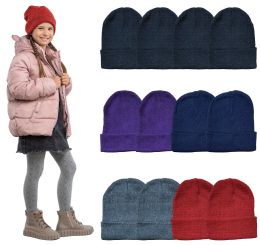 Yacht & Smith Unisex Kids Winter Knit Hat Assorted Colors
