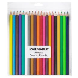 100 Wholesale 20 Pack Of Colored Pencils - 100 Pack