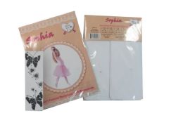 48 Pieces Girl's Flocking Pantyhose Size S - Girls Socks & Tights