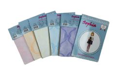 48 Wholesale Girls Lace Pantyhose Assorted Size S