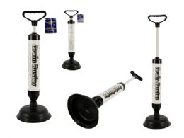 12 Pieces Black Heavy Duty Plunger - 18.5-Inch Long - Plumbing Supplies