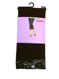 120 Bulk Ladies' Capri Tights W/lace