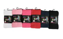 120 Pairs Girls Acrylic Tights Size S - Girls Socks & Tights