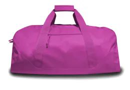 4 Bulk 600 Denier Polyester Xlarge Duffel Bag In Purple